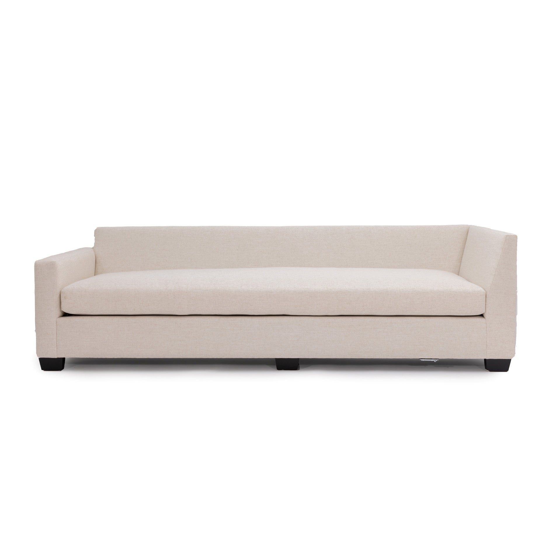 Zentique 108 SECT CORNER RETURN SOFA LHF RHF Front Without Backrest