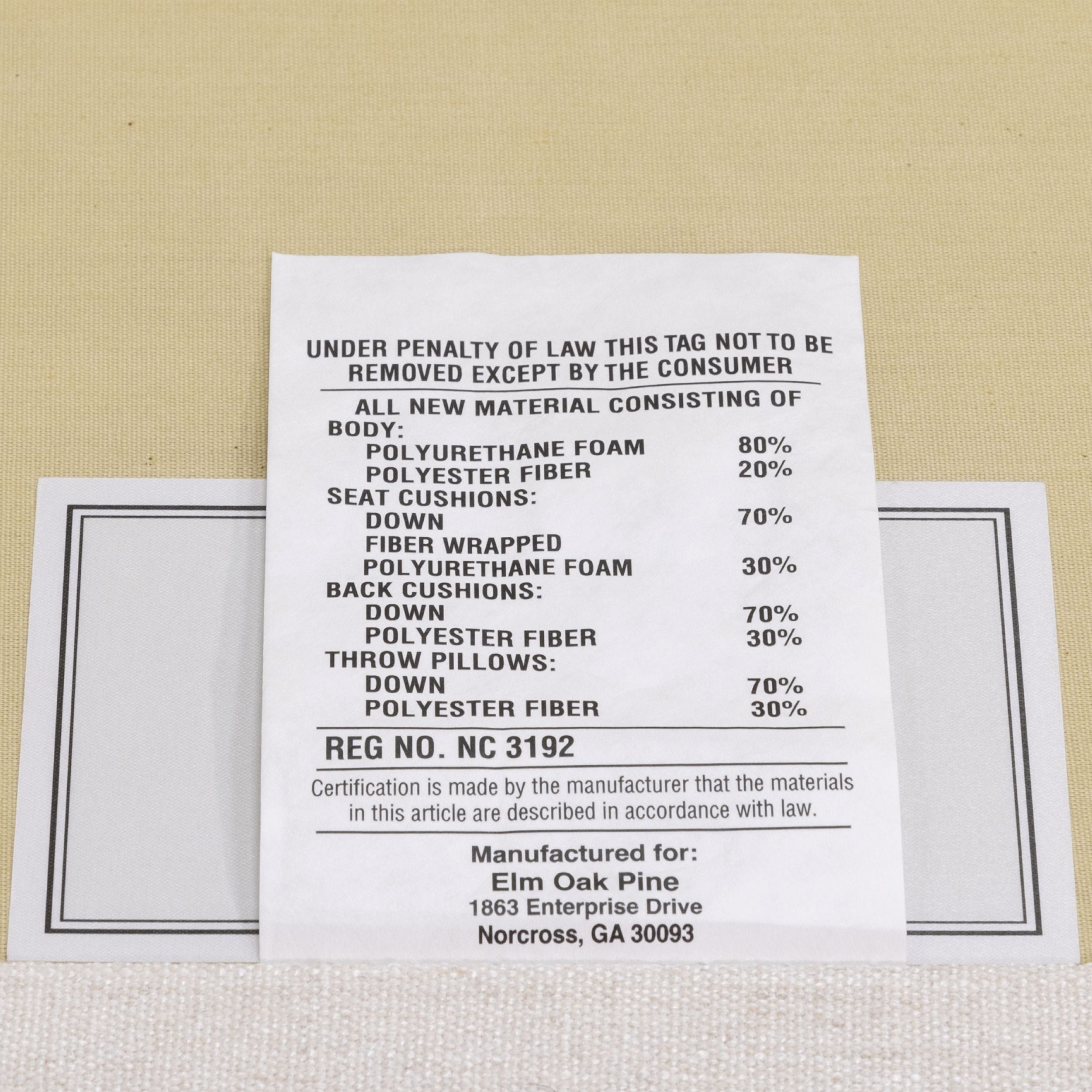 Zentique E003 Label