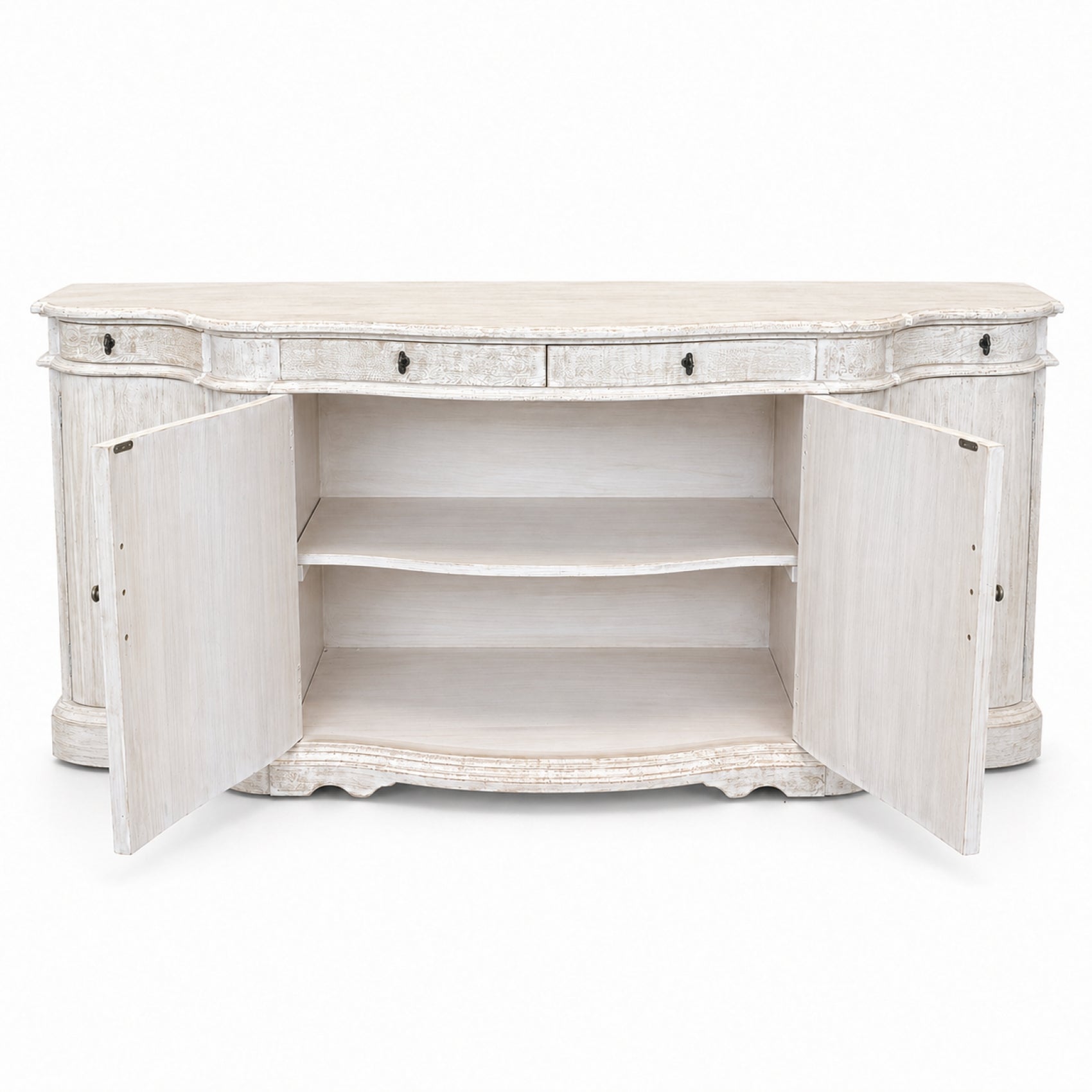 Zentique WHT782 E272 10 Open Center Doors New